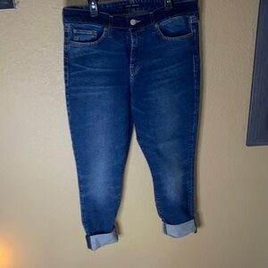 Lucky Brand Dark Blue Ankle Jeans
